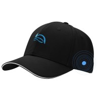 New Bone Conduction Hat Headphones Bluetooth Speaker Cap Rainproof Baseball Cap with Microphone for Men & Women