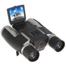 New Full HD 1080P Digital Camera 2.0" LCD 12x32 HD Black Binoculars Telescope Folding with Built-in Digital Camera