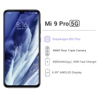 Xiaomi Mi 9 Pro 5G Nerwork 12GB 256GB Snapdragon 855 Plus Octa Core 48MP Triple Rear Camera 6.39" VC LiquidCool Smartphone NFC