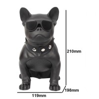 M10 Wireless Bluetooth Speaker Bulldog Portable Stereo Super Bass USB AUX Outdoor Full Dog Subwoofer